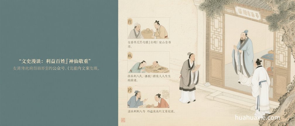 文史漫谈：利益百姓　神仙敬重