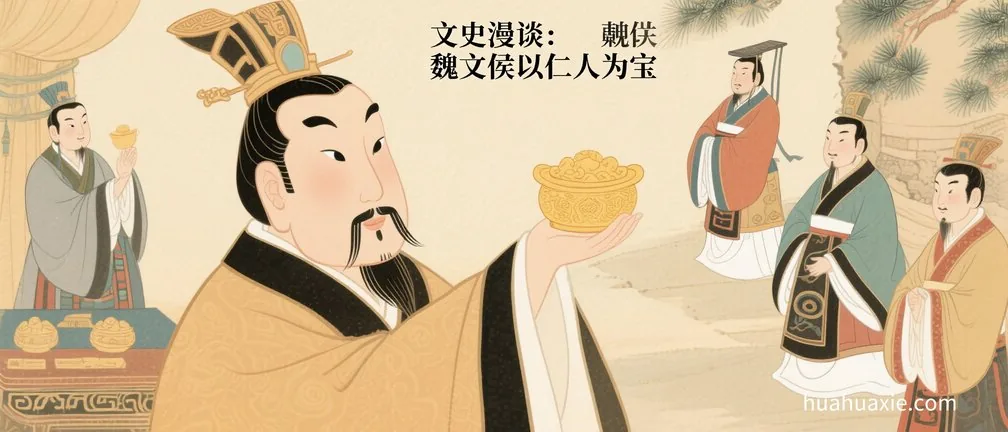 文史漫谈：魏文侯以仁人为宝