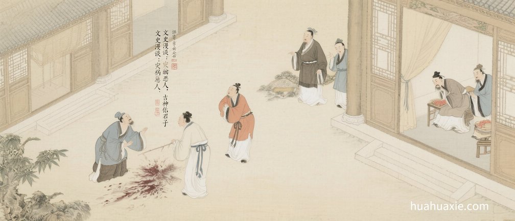 文史漫谈：灾祸临恶人，吉神佑君子