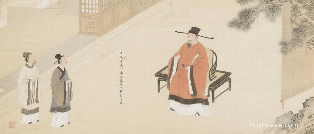 文史漫谈：正直宽厚　德行为本