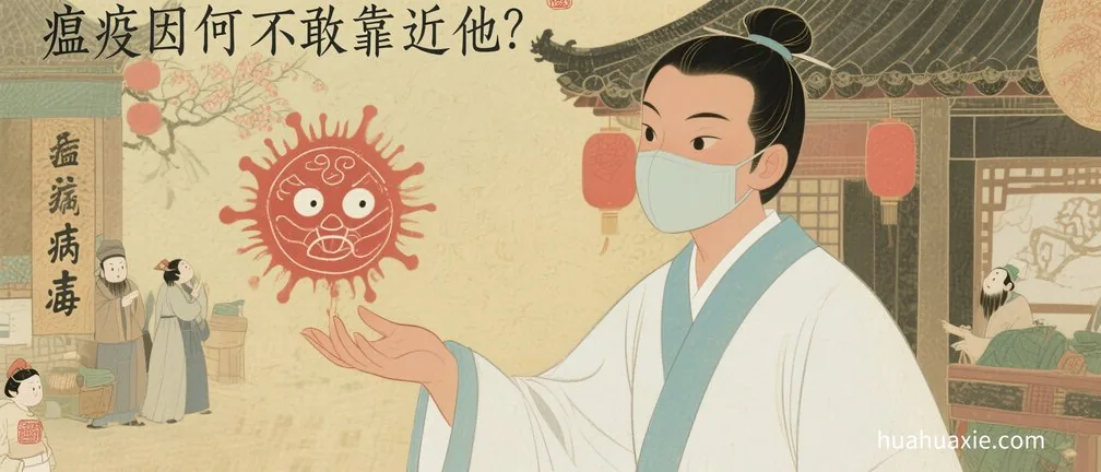 瘟疫因何不敢靠近他？