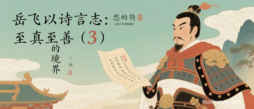 岳飞以诗言志：忠的境界 至真至善（3）