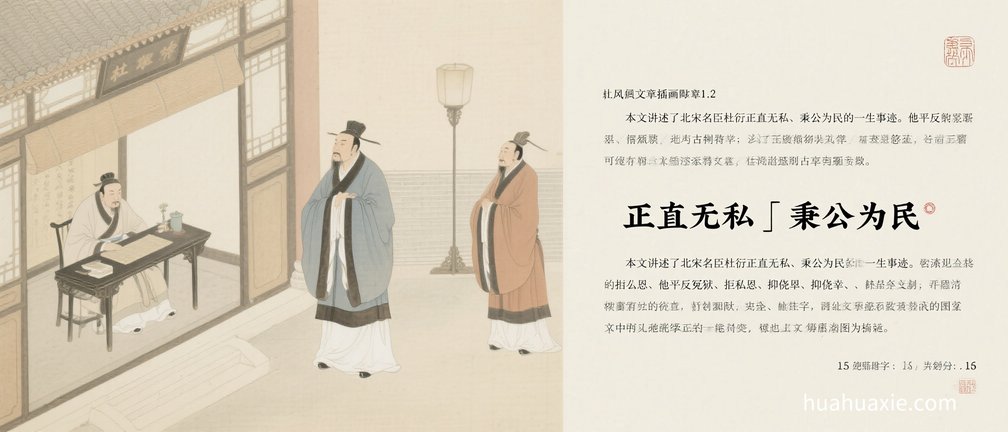 正直无私　秉公为民