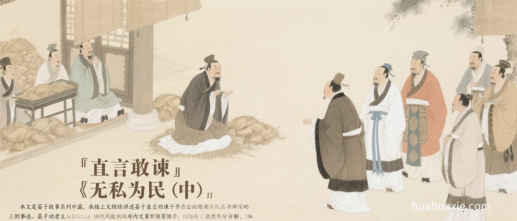 直言敢谏　无私为民（中）