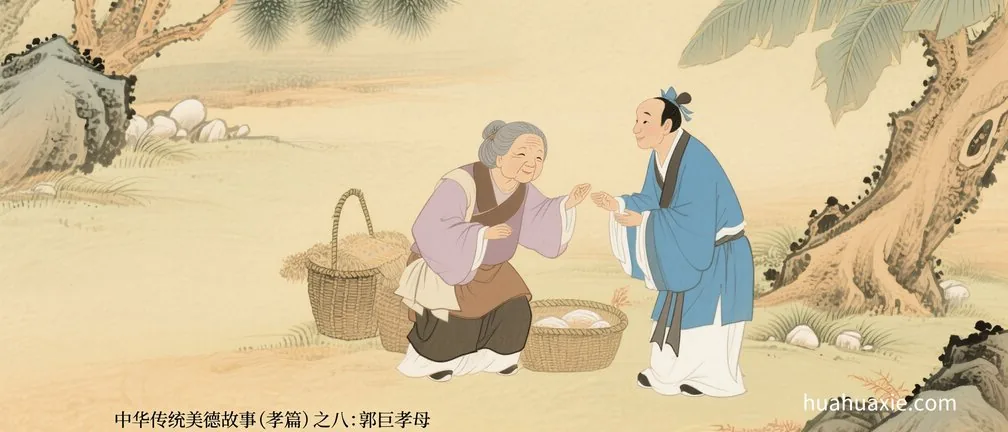 中华传统美德故事（孝篇）之八：郭巨孝母