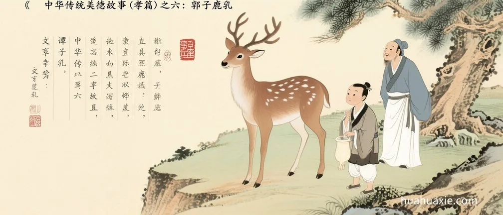 中华传统美德故事（孝篇）之六：郯子鹿乳