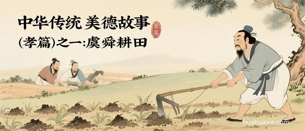 中华传统美德故事（孝篇）之一：虞舜耕田